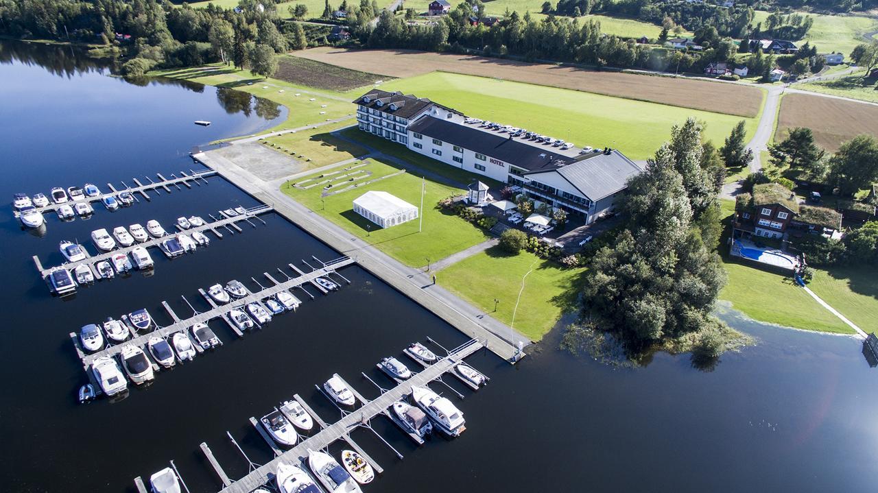 Tyrifjord Hotell Vikersund Exteriör bild